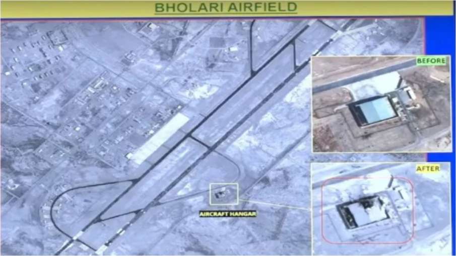 India caused huge damage to Pakistan many airbases destroyed satellite pictures revealed