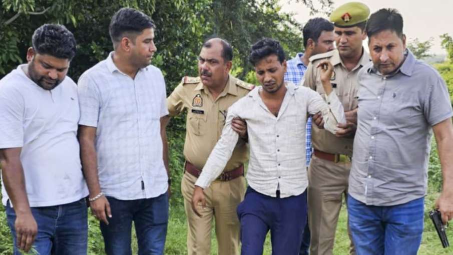Ghaziabad constable murder, Nahla village encounter