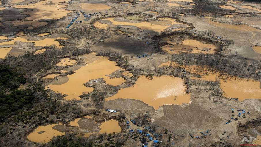 Gold mine in Peru
