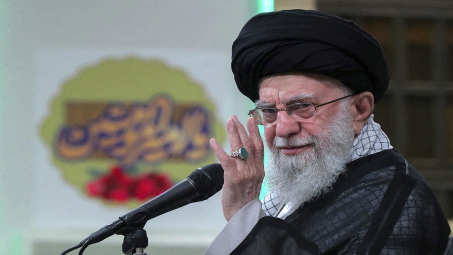 Iran's supreme leader Ayatollah Ali Khamenei