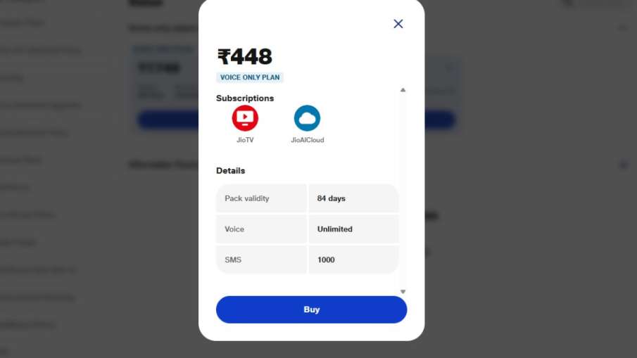 Jio, Jio Plan, Jio News, Jio Recharge, Jio Bets Plan, Jio Offer, Jio Rs 448 Plan