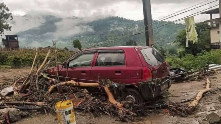 Damaged car