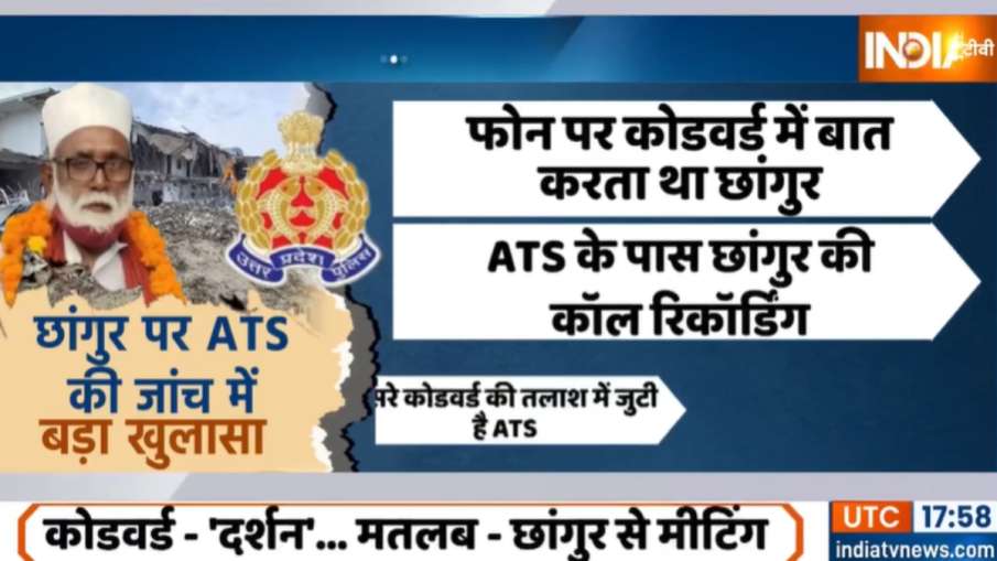 कोडवर्ड में बात करता था छांगुर