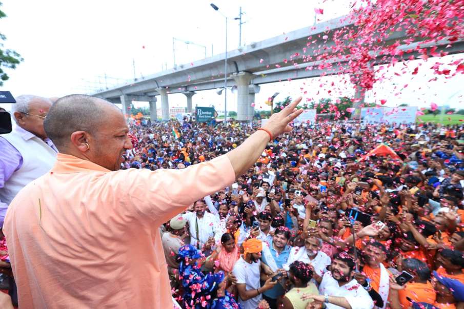 CM Yogi, Knawad yatra