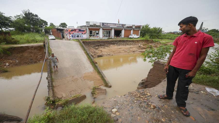 jammu heavy rain flood