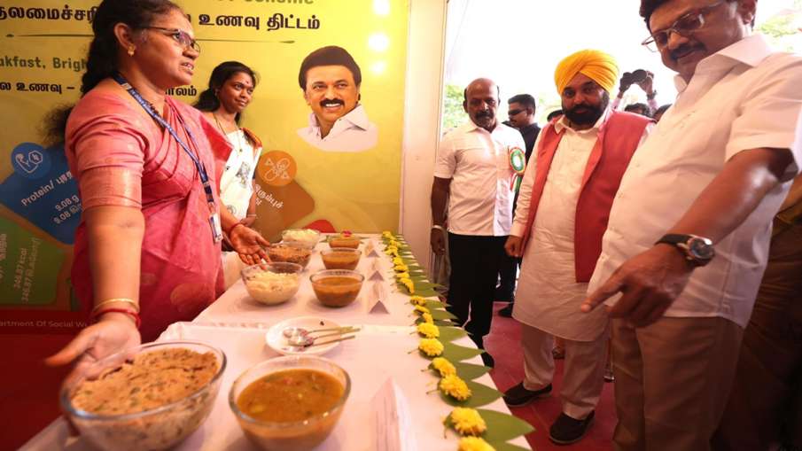 Bhagwant mann and mk stalin