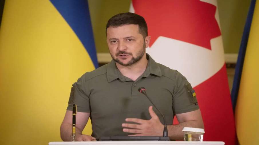 Ukraine President Volodimir Jailonsky