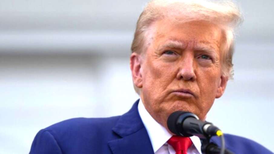अमेरिका के राष्ट्रपति डोनाल्ड ट्रम्प।