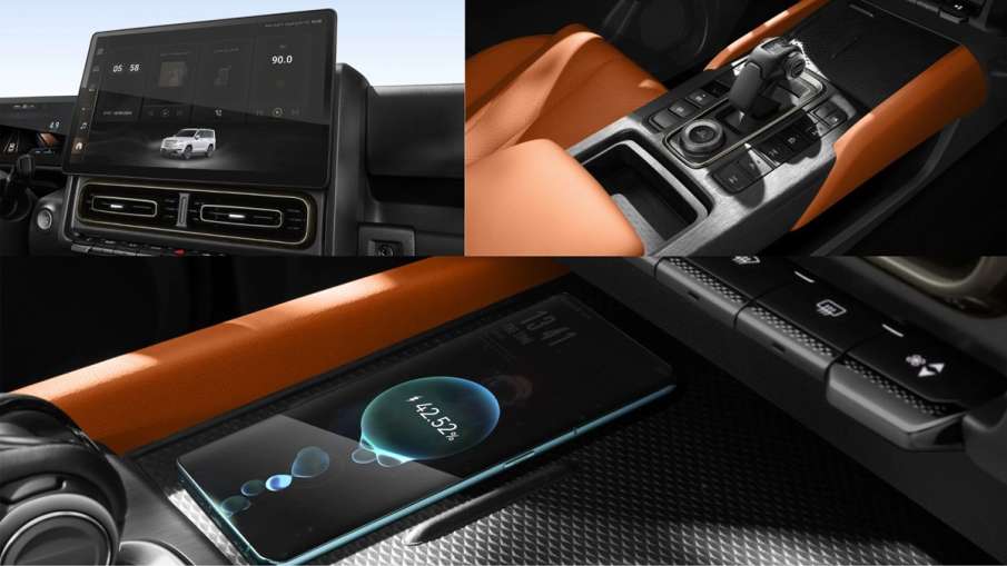 Haval H9-এ একটি বড় স্ক্রিন এবং একটি ওয়্যারলেস চার্জিং সিস্টেম রয়েছে।