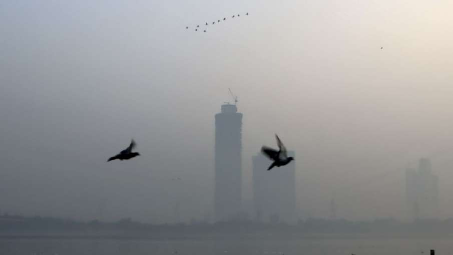 दिल्ली में रेड ज़ोन' में प्रदूषण का स्तर