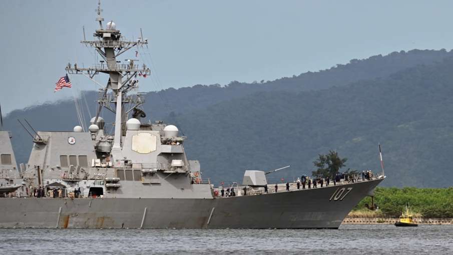 America Warship Docks Near Venezuela America Warship Docks Near Venezuela