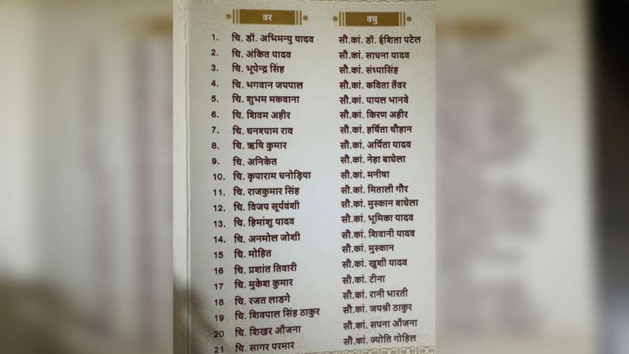 21 couple marriage 21 couple marriage