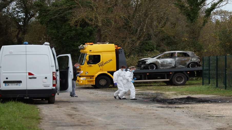 France Man Rams Car Into People