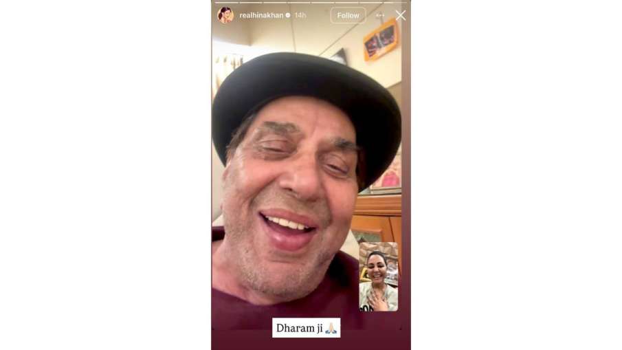 Hina khan dharmendra