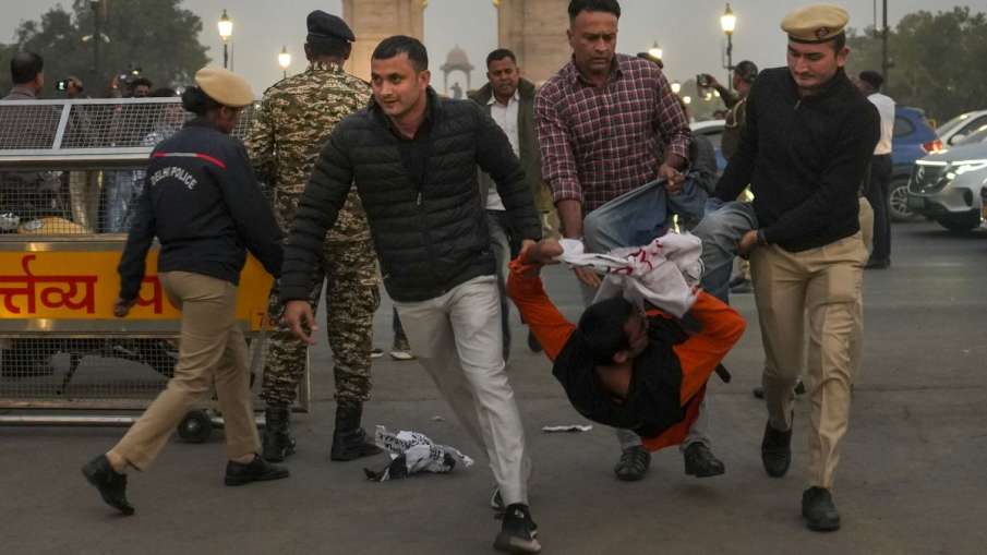 India Gate protest, Hidma slogans, Madvi Hidma support