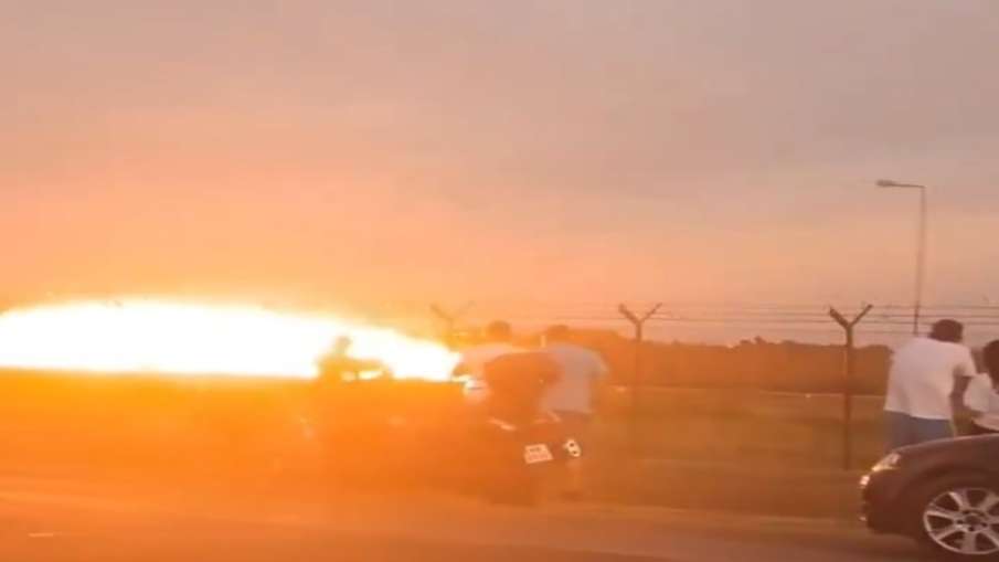 पोलैंड में जेट फाइटर हुआ था क्रैश