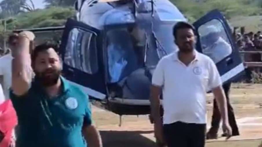 रमीज खान के साथ तेजस्वी यादव