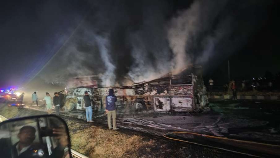 karnataka bus fire
