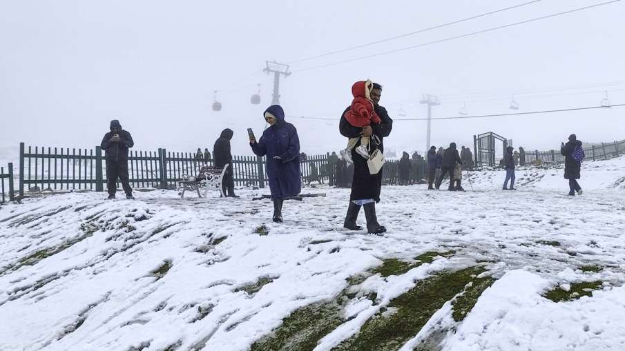 gulmarg snowfall