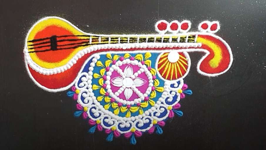 बसंत पंचमी रंगोली