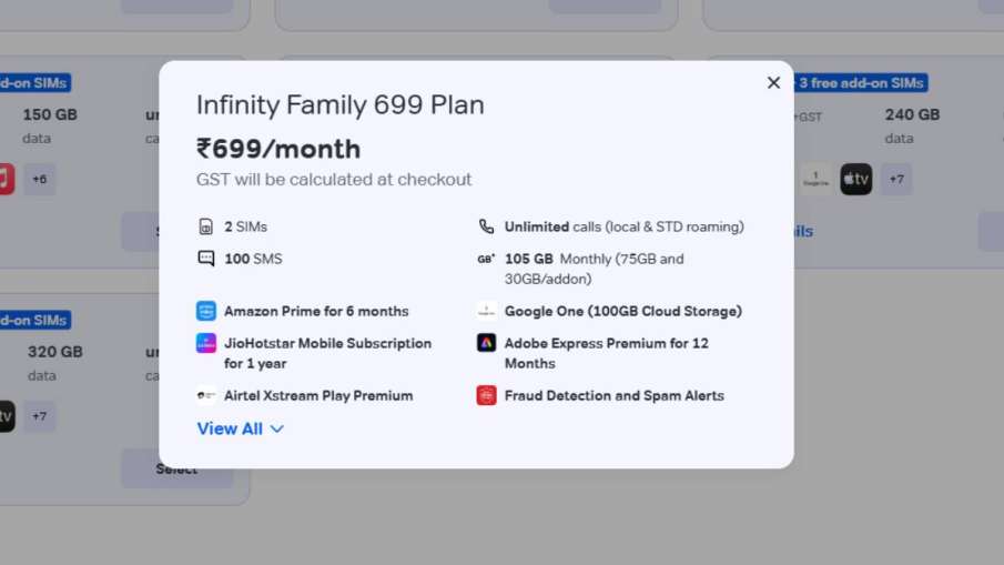 Airtel infinty plan