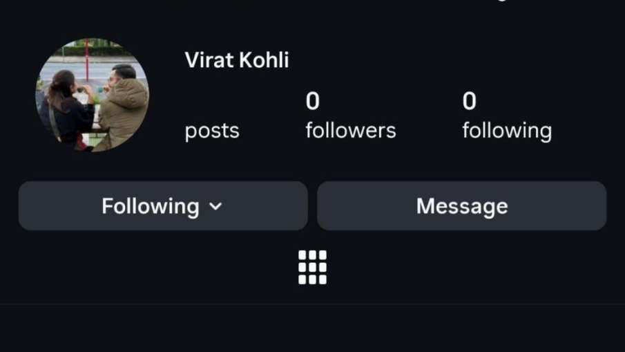 Virat Kohli Instagram Account