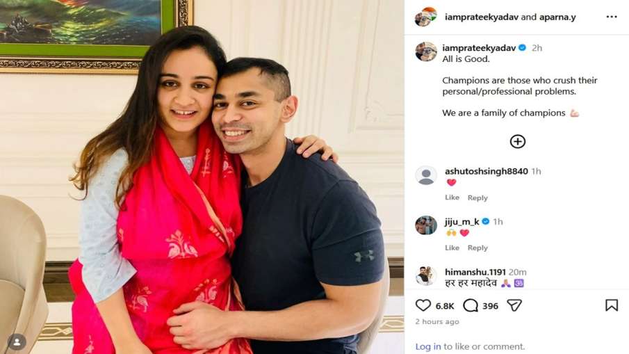 prateek yadav insta post