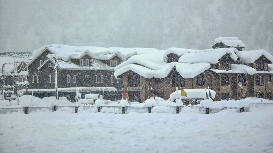 sonmarg snowfall