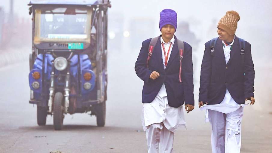Shivering cold in North India on January 8