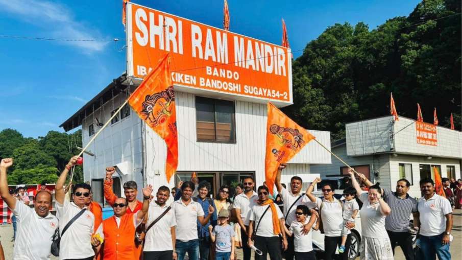 cm yogi japan visit hanuman temple cm yogi japan visit hanuman temple