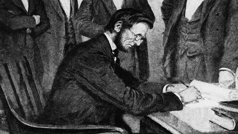 अब्राहम लिंकन की तस्वीर