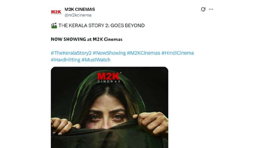 the kerala story 2 Book my show