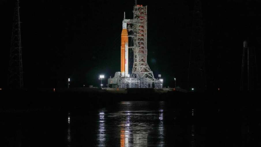 NASA Moon Mission Rocket Test