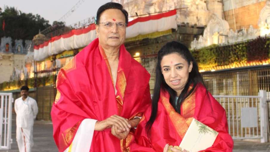 Rajat Sharma Tirupati visit, Ritu Dhawan Tirupati Balaji, Tirupati temple darshan news
