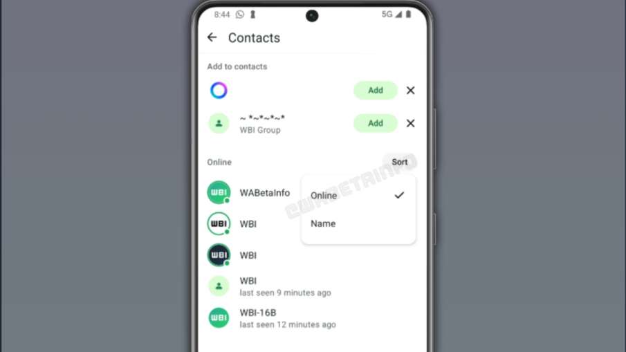 WhatsApp Online Contacts