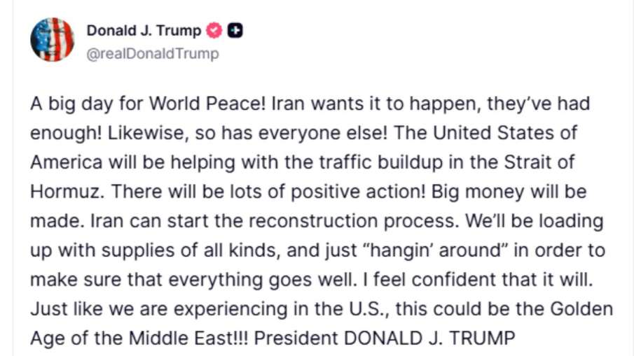 ডোনাল্ড ট্রাম্প, সত্য সামাজিক