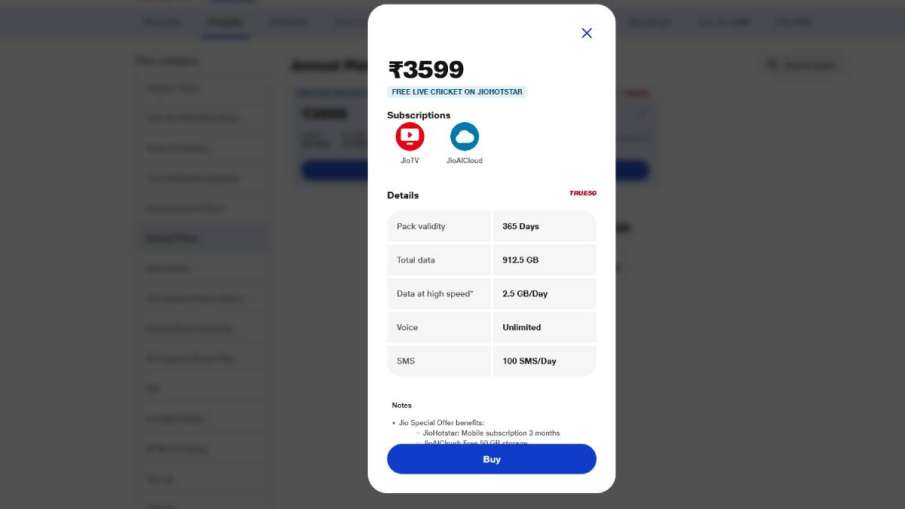 Jio 365 days plan