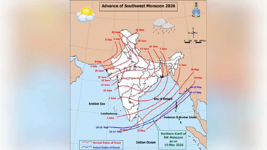 मानसून को लेकर IMD का अपडेट