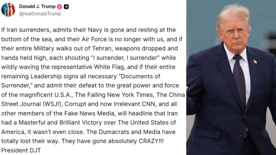 Trump Truth Social post