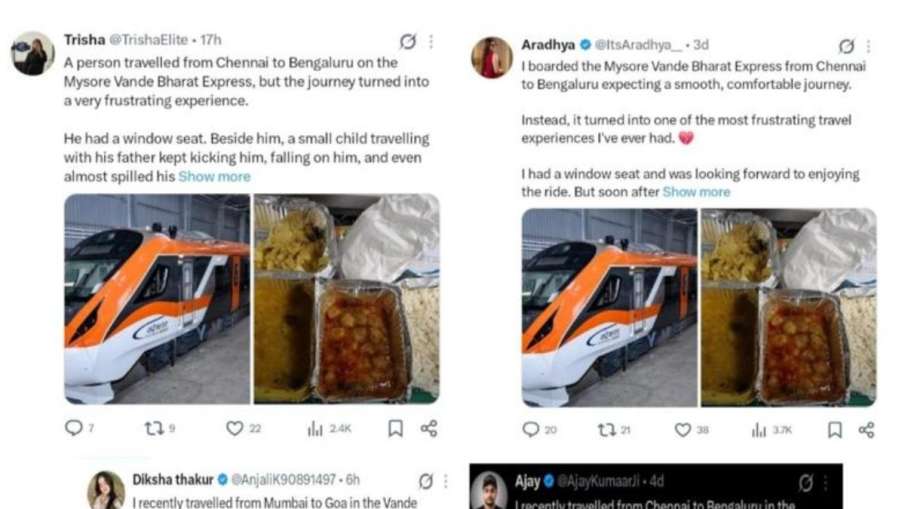 Vande Bharat fake post