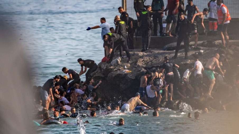 Morocco Spain border crisis, Ceuta migrant crisis, Spain deploys army