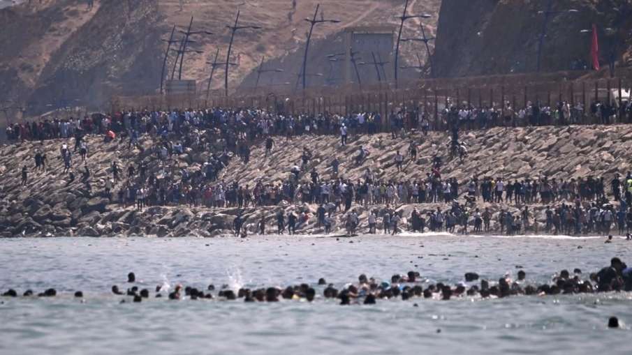 Morocco Spain border crisis, Ceuta migrant crisis, Spain deploys army
