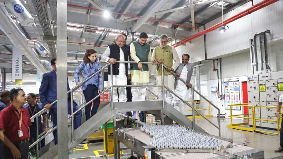 CM Mohan yadav godrej unit in bhind