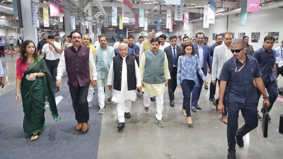 CM Mohan yadav godrej unit in bhind
