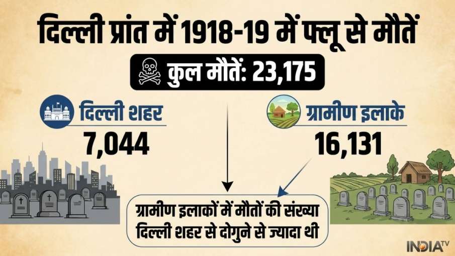 1918 Flu Pandemic Delhi, Spanish Flu India
