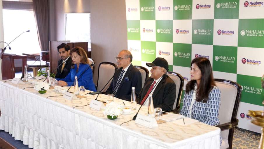 महाजन इमेजिंग एंड लैब्स और न्यूबर्ग डायग्नोस्टिक्स के सीनियर पदाधिकारी