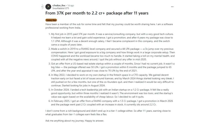Technician Salary Post Viral, Reddit Post Viral, Reddit, Viral Post