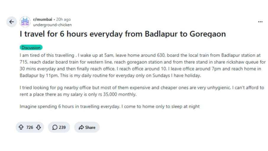 Mumbai Traffic Viral Post, Mumabi Lifestyle, Mumbai, Maharashtra