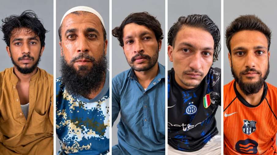 five Pakistani nationals