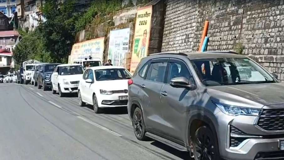 shimla traffic jam
